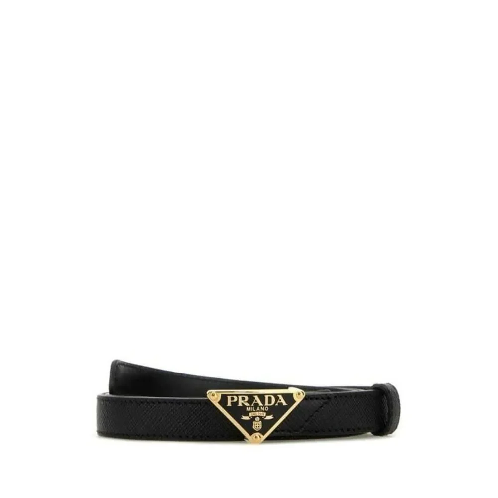 Saffiano Leather Belt
